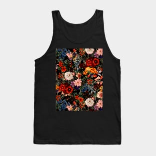 Exotic Night Garden Tank Top